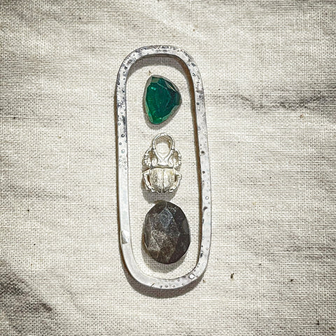 HOLD FOR SIAN B. - Scarab Cartouche - Deposit