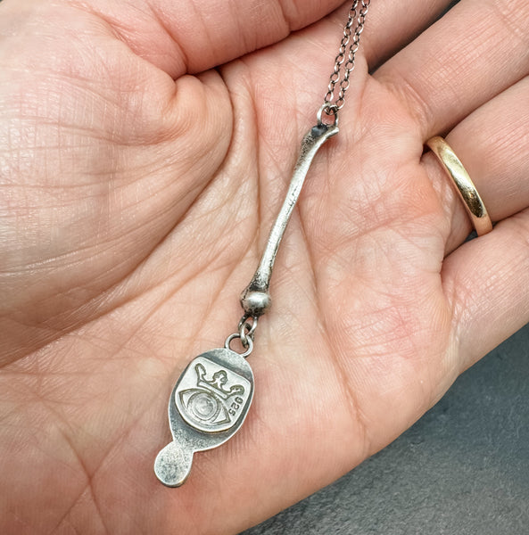Blood and Bone Amulet Pendant