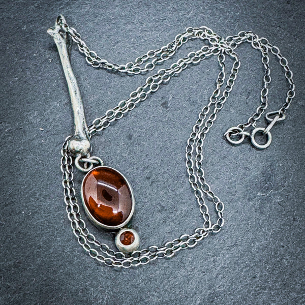 Blood and Bone Amulet Pendant