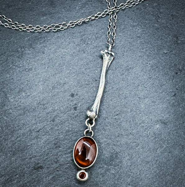 Blood and Bone Amulet Pendant