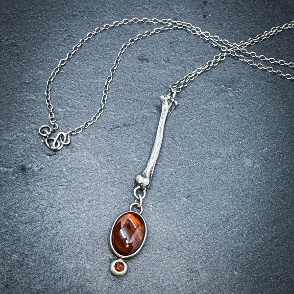Blood and Bone Amulet Pendant